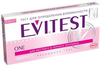 Тест на беременность Эвитест one №1
