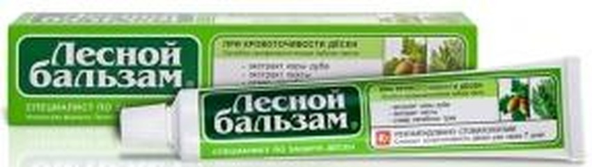 З/паста Лесной бальзам п/кровоточивости десен 75мл дуб-пихта