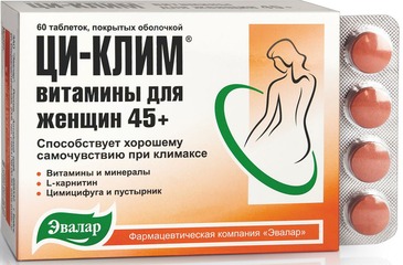 Ци-клим витамины д/женщин 45+ таб 0,56г №60