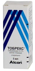 Тобрекс капли гл. 0,3% 5мл №1