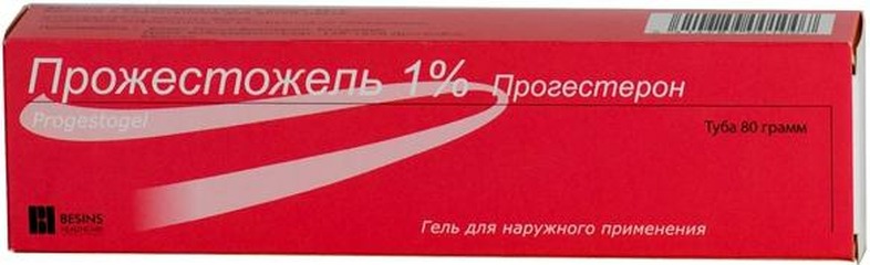 Прожестожель гель 1% 80г