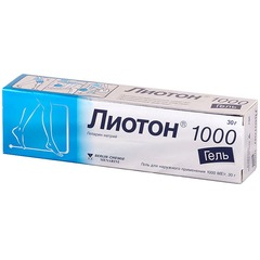 Лиотон 1000 гель 30г №1